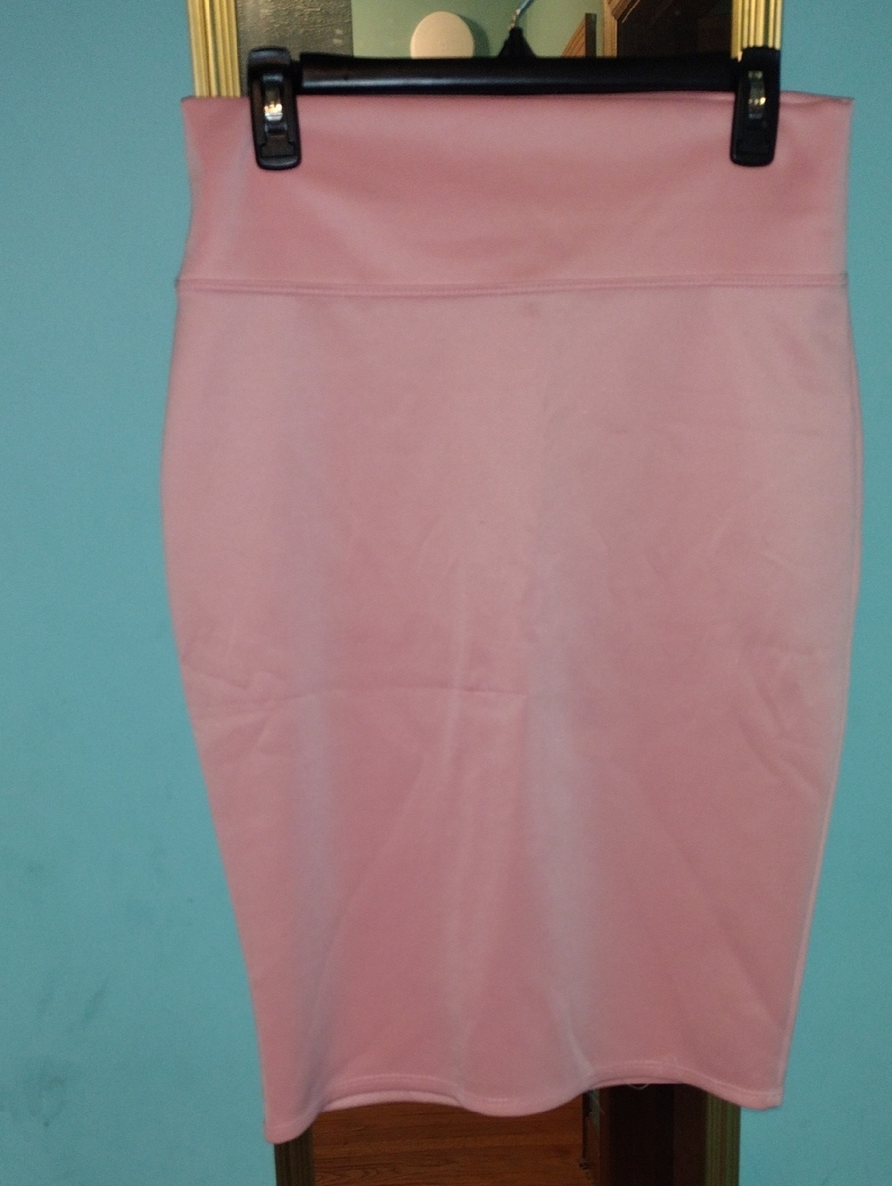 Hybrid & company Blush Pink Pencil Skirt